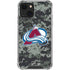 NHL Colorado Avalanche Camo iPhone 14 Plus Clear Case