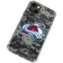 NHL Colorado Avalanche Camo iPhone 14 Plus Clear Case