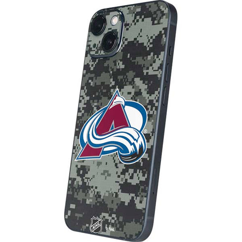 NHL Colorado Avalanche Camo iPhone 14 Plus Skin