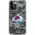NHL Colorado Avalanche Camo iPhone 15 Pro Max Clear Case