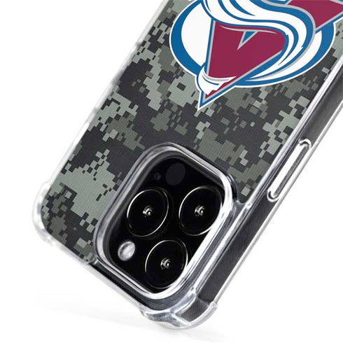 NHL Colorado Avalanche Camo iPhone 15 Pro Max MagSafe Case