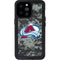 NHL Colorado Avalanche Camo iPhone 14 Pro Max Waterproof Case