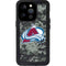 NHL Colorado Avalanche Camo iPhone 14 Pro Waterproof Case