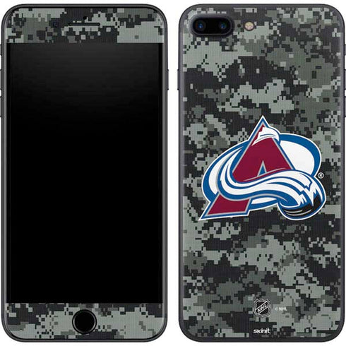NHL Colorado Avalanche Camo iPhone 8 Plus Skin