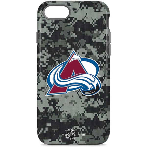 NHL Colorado Avalanche Camo iPhone 8 Pro Case
