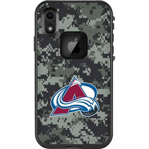 NHL Colorado Avalanche Camo LifeProof Fre iPhone Skin