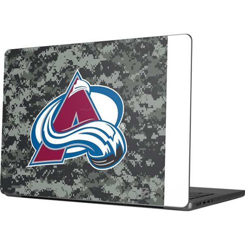 NHL Colorado Avalanche Camo MacBook Pro 14in (2021-24) Skin