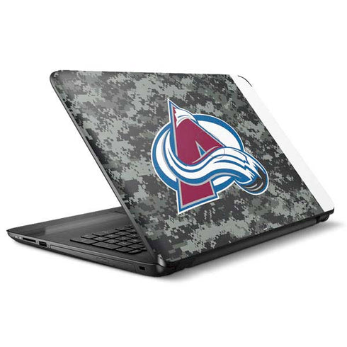 NHL Colorado Avalanche Camo HP Notebook Skin