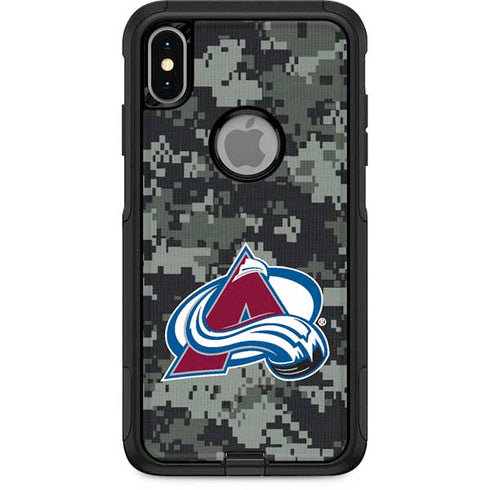 NHL Colorado Avalanche Camo Otterbox Commuter iPhone Skin