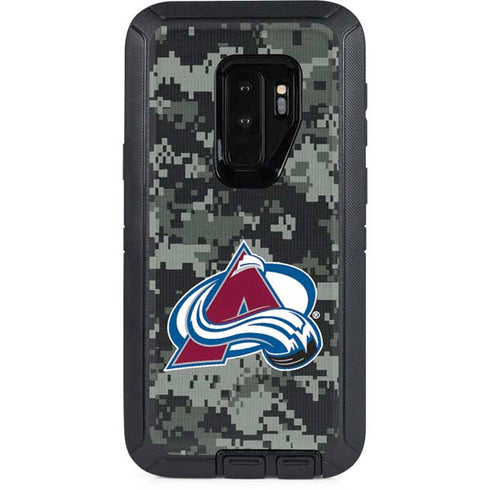 NHL Colorado Avalanche Camo Otterbox Defender Galaxy Skin