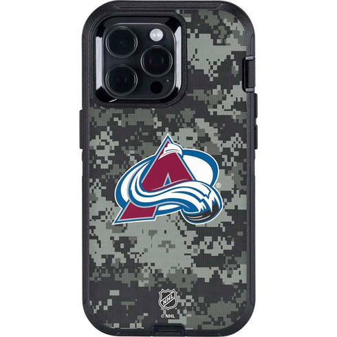 NHL Colorado Avalanche Camo Otterbox Defender iPhone Skin