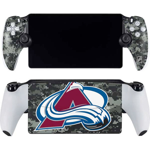 NHL Colorado Avalanche Camo PlayStation Portal Remote Player Skin