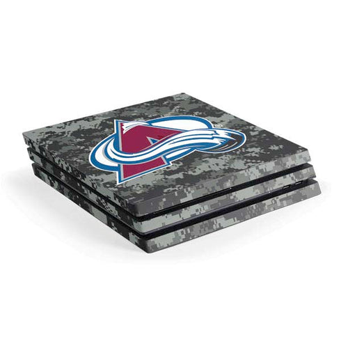 NHL Colorado Avalanche Camo PS4 Pro Console Skin