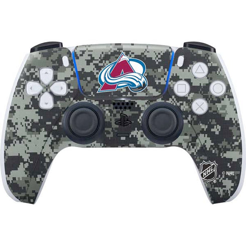 NHL Colorado Avalanche Camo PS5 Controller Skin