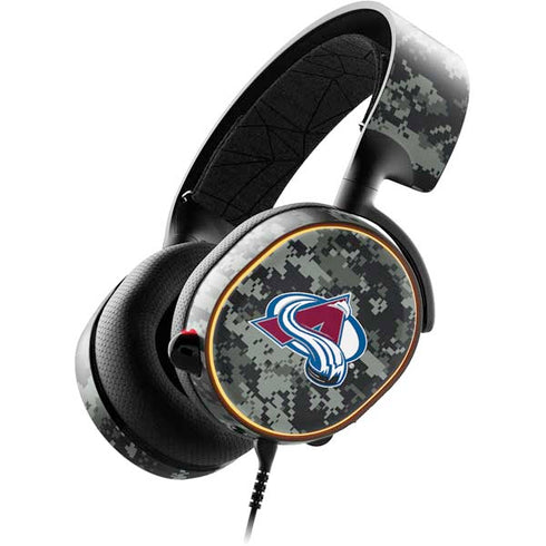 NHL Colorado Avalanche Camo SteelSeries Arctis 5 Skin