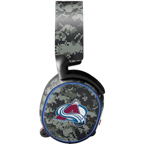 NHL Colorado Avalanche Camo SteelSeries Arctis 5 Skin