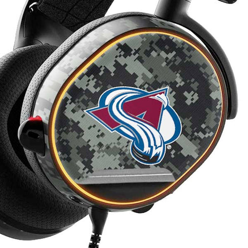 NHL Colorado Avalanche Camo SteelSeries Arctis 5 Skin