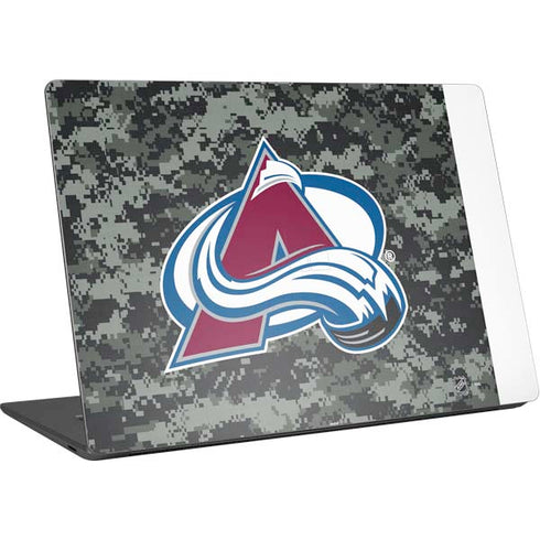 NHL Colorado Avalanche Camo Surface Laptop 4 15in Skin