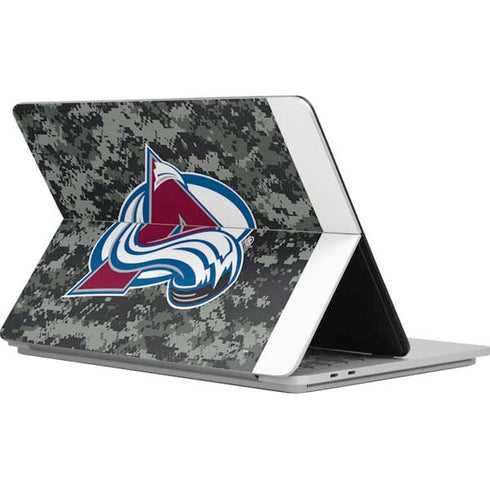 NHL Colorado Avalanche Camo Surface Laptop Studio Skin