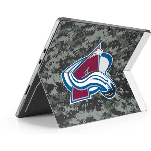 NHL Colorado Avalanche Camo Surface Pro 9 Skin
