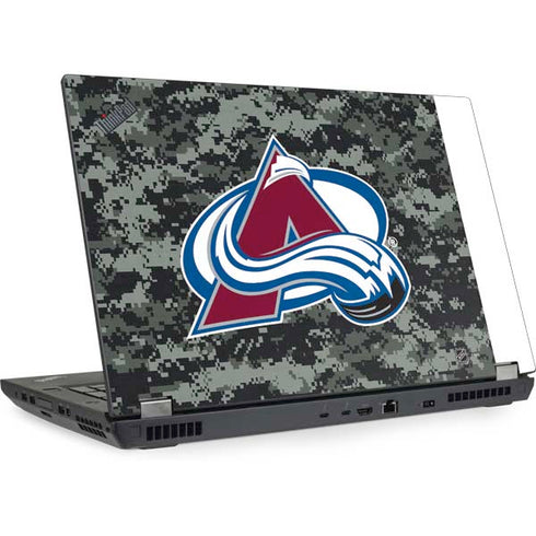 NHL Colorado Avalanche Camo Lenovo ThinkPad Skin