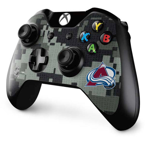 NHL Colorado Avalanche Camo Xbox One Controller Skin