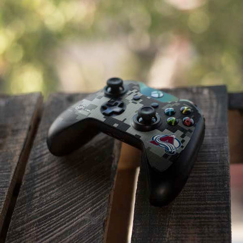 NHL Colorado Avalanche Camo Xbox One Controller Skin