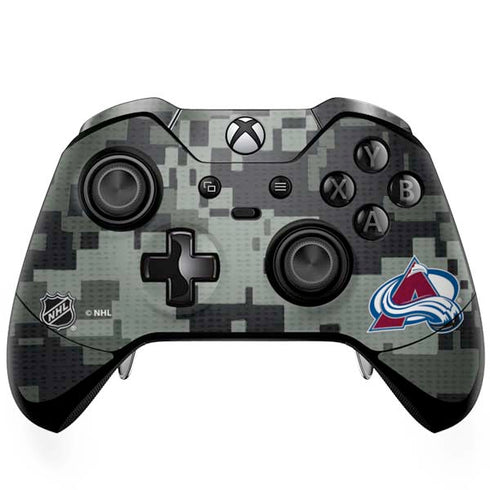 NHL Colorado Avalanche Camo Xbox One Elite Controller Skin