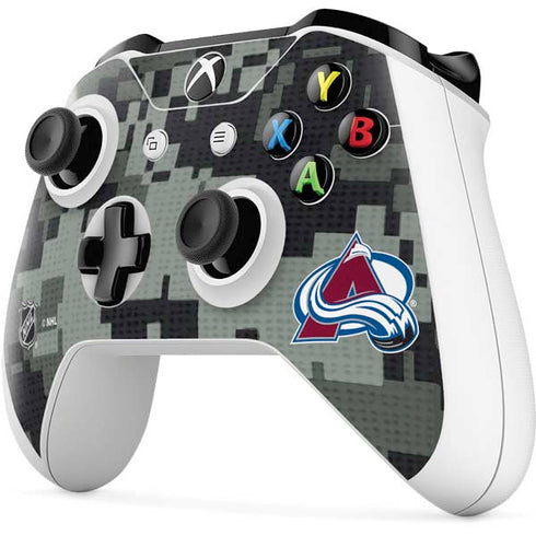 NHL Colorado Avalanche Camo Xbox One S All-Digital Edition Bundle Skin