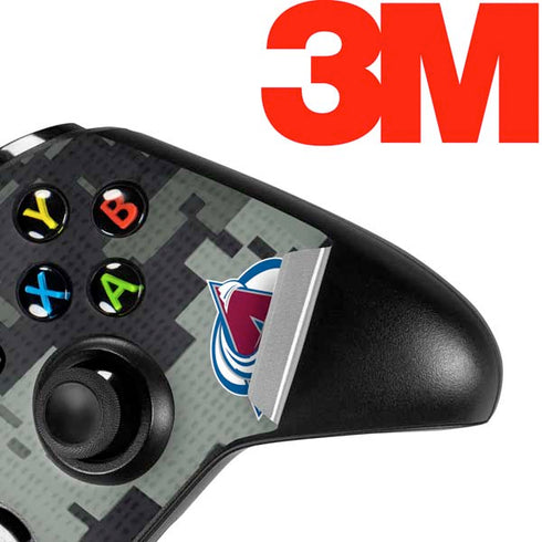 NHL Colorado Avalanche Camo Xbox One S Controller Skin