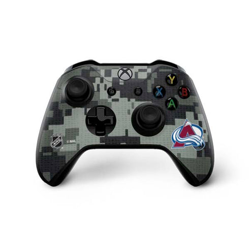 NHL Colorado Avalanche Camo Xbox One X Controller Skin