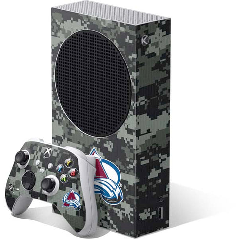 NHL Colorado Avalanche Camo Xbox Series S Bundle Skin