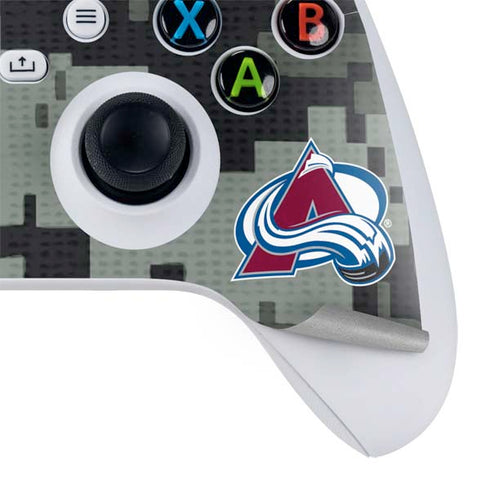 NHL Colorado Avalanche Camo Xbox Series S Skins