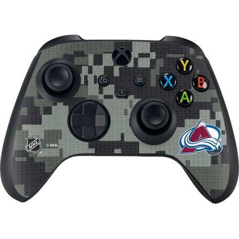 NHL Colorado Avalanche Camo Xbox Series X Controller Skin