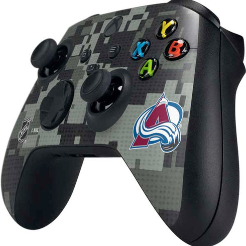 NHL Colorado Avalanche Camo Xbox Series X Controller Skin