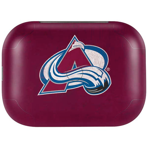 NHL Colorado Avalanche Distressed Amazon Echo Buds Skin
