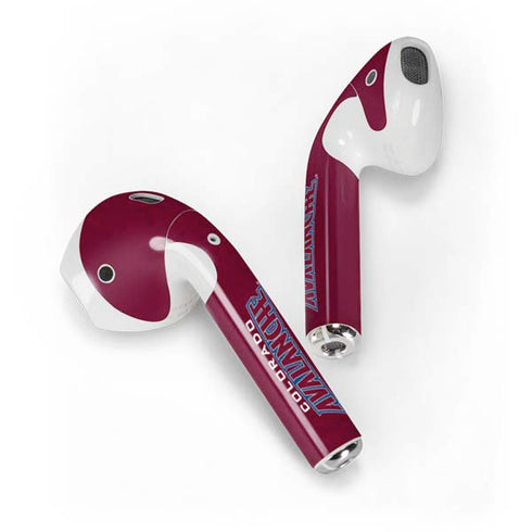 NHL Colorado Avalanche Distressed Apple AirPods 2 Skin