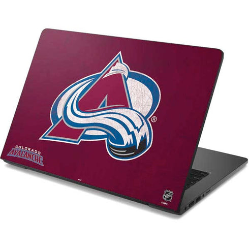 NHL Colorado Avalanche Distressed Dell Chromebook Skin