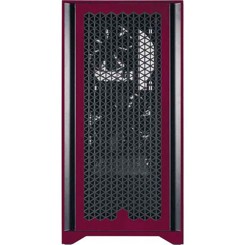 NHL Colorado Avalanche Distressed Corsair 4000D Tempered Glass Mid-Tower ATX Case Skin