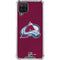 NHL Colorado Avalanche Distressed Galaxy A12 Clear Case