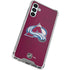 NHL Colorado Avalanche Distressed Galaxy A13 5G Clear Case