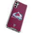 NHL Colorado Avalanche Distressed Galaxy A15 5G Clear Case