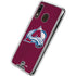 NHL Colorado Avalanche Distressed Galaxy A30 Clear Case