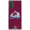 NHL Colorado Avalanche Distressed Galaxy A32 5G Clear Case