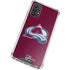 NHL Colorado Avalanche Distressed Galaxy A32 5G Clear Case