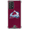 NHL Colorado Avalanche Distressed Galaxy A52 5G Clear Case