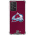 NHL Colorado Avalanche Distressed Galaxy A52 5G Clear Case