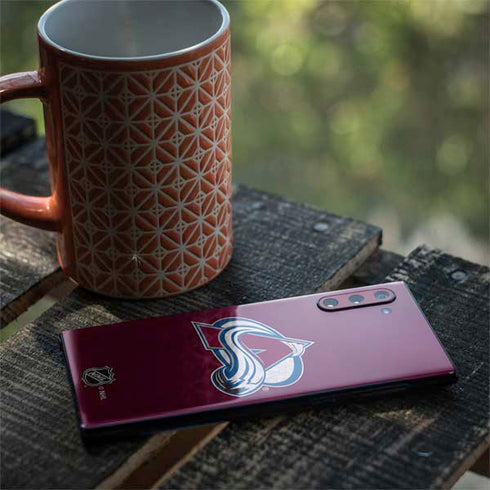 NHL Colorado Avalanche Distressed Galaxy Note 10 Skin