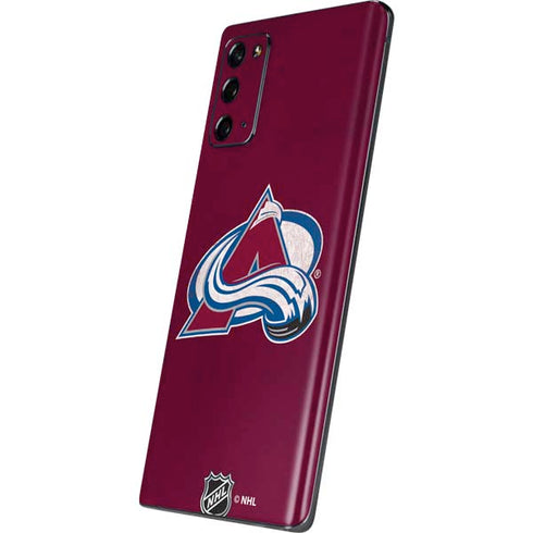 NHL Colorado Avalanche Distressed Galaxy Note20 5G Skin