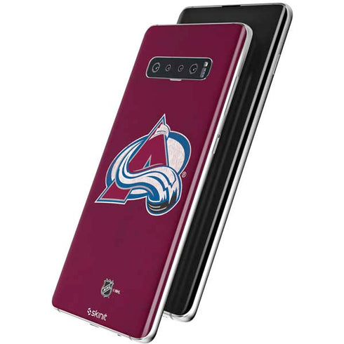 NHL Colorado Avalanche Distressed Galaxy S10 Skin